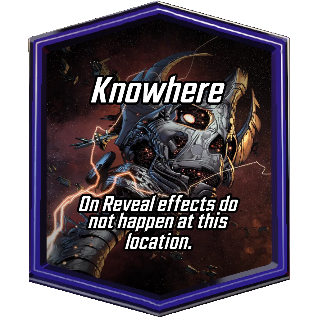 Knowhere MARVEL SNAP location art