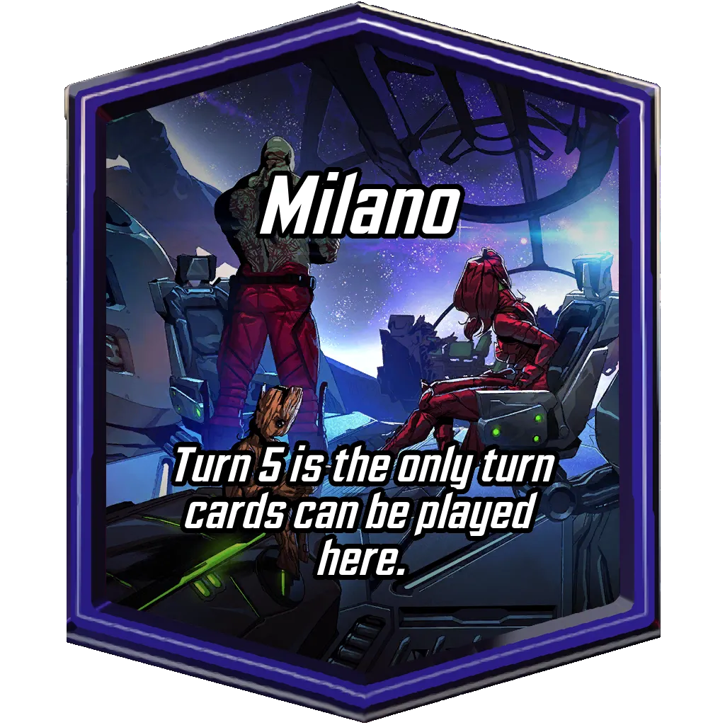 Milano MARVEL SNAP location art