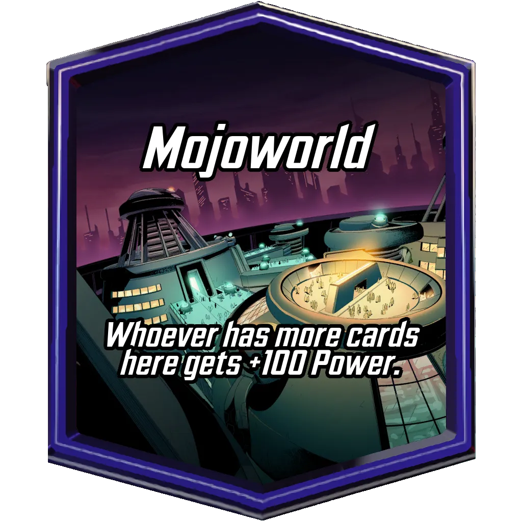 Mojoworld MARVEL SNAP location art