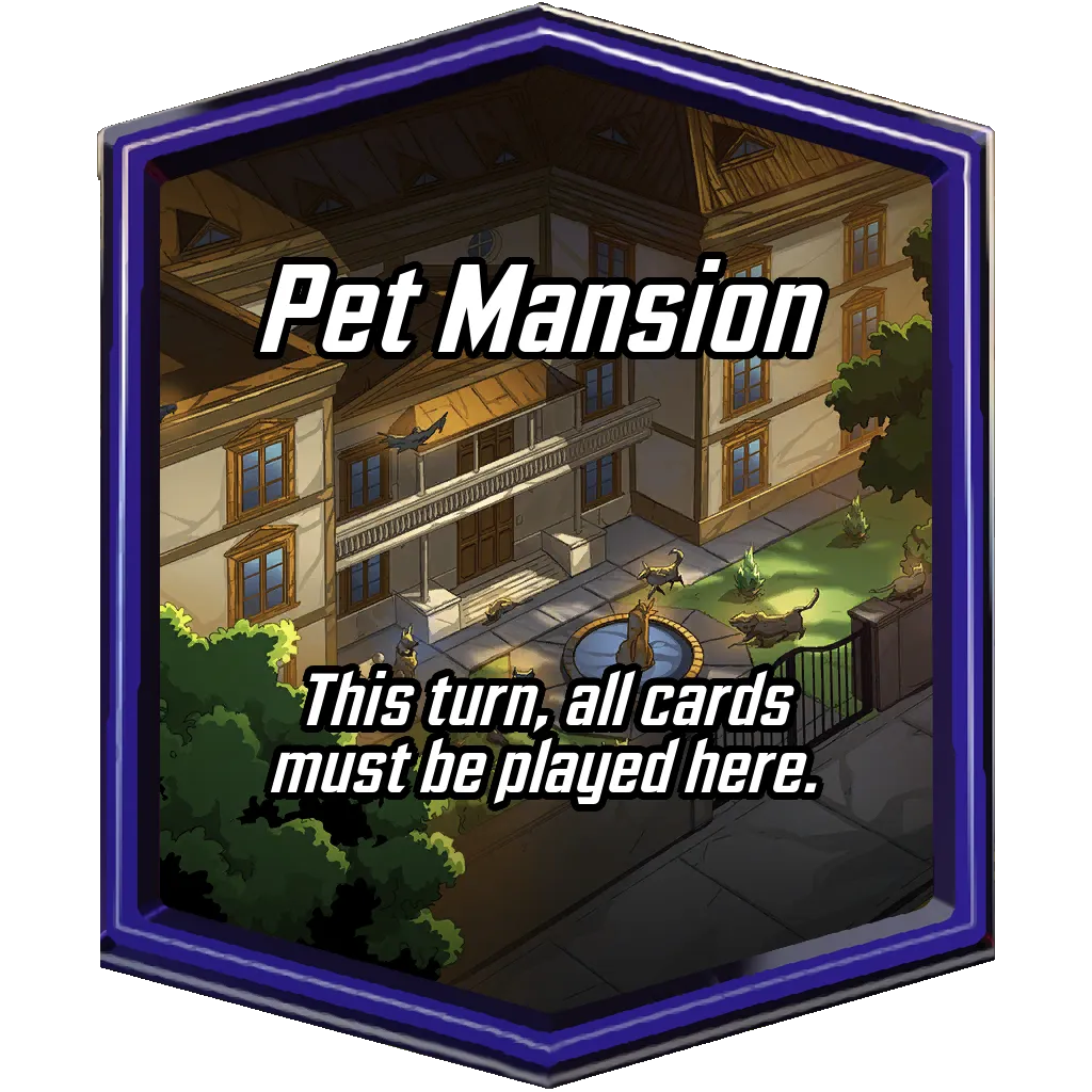 Pet Mansion MARVEL SNAP location art