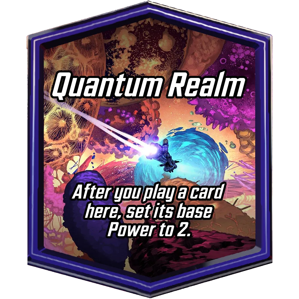 Quantum Realm MARVEL SNAP location art