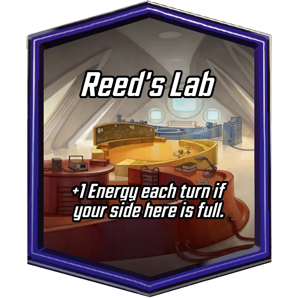Reed's Lab MARVEL SNAP location art