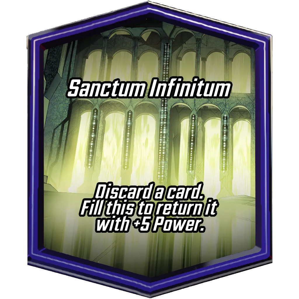 Sanctum Infinitum MARVEL SNAP location art