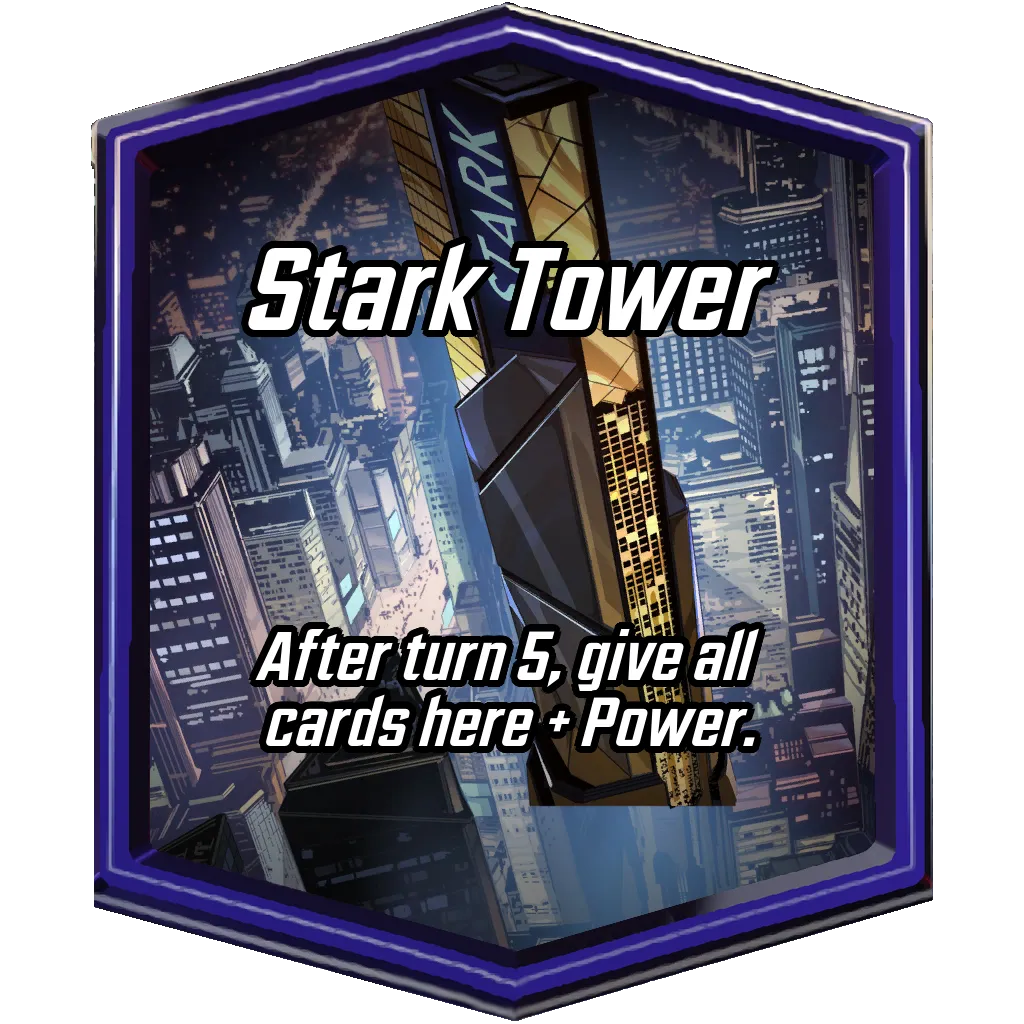 Stark Tower MARVEL SNAP location art