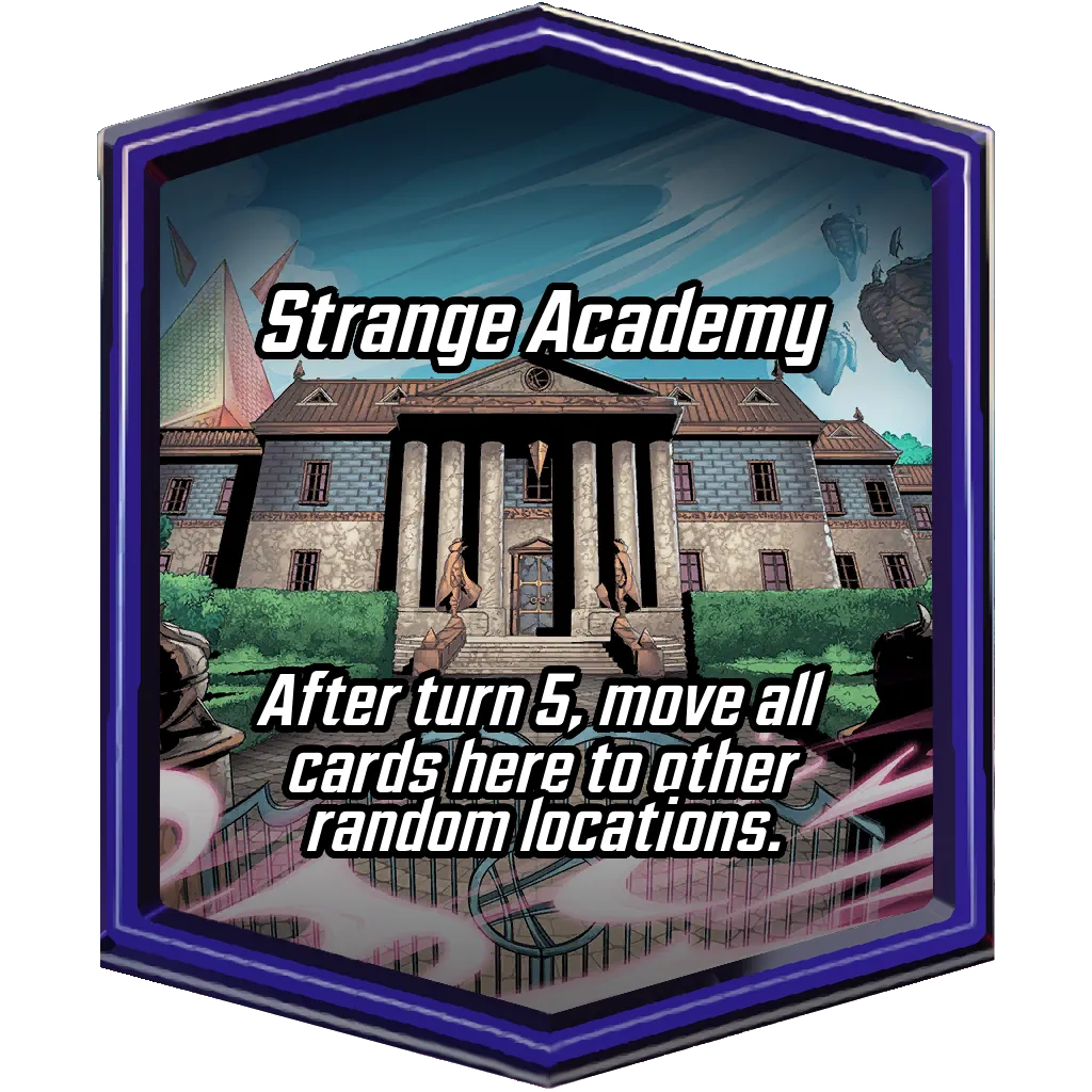 Strange Academy MARVEL SNAP location art