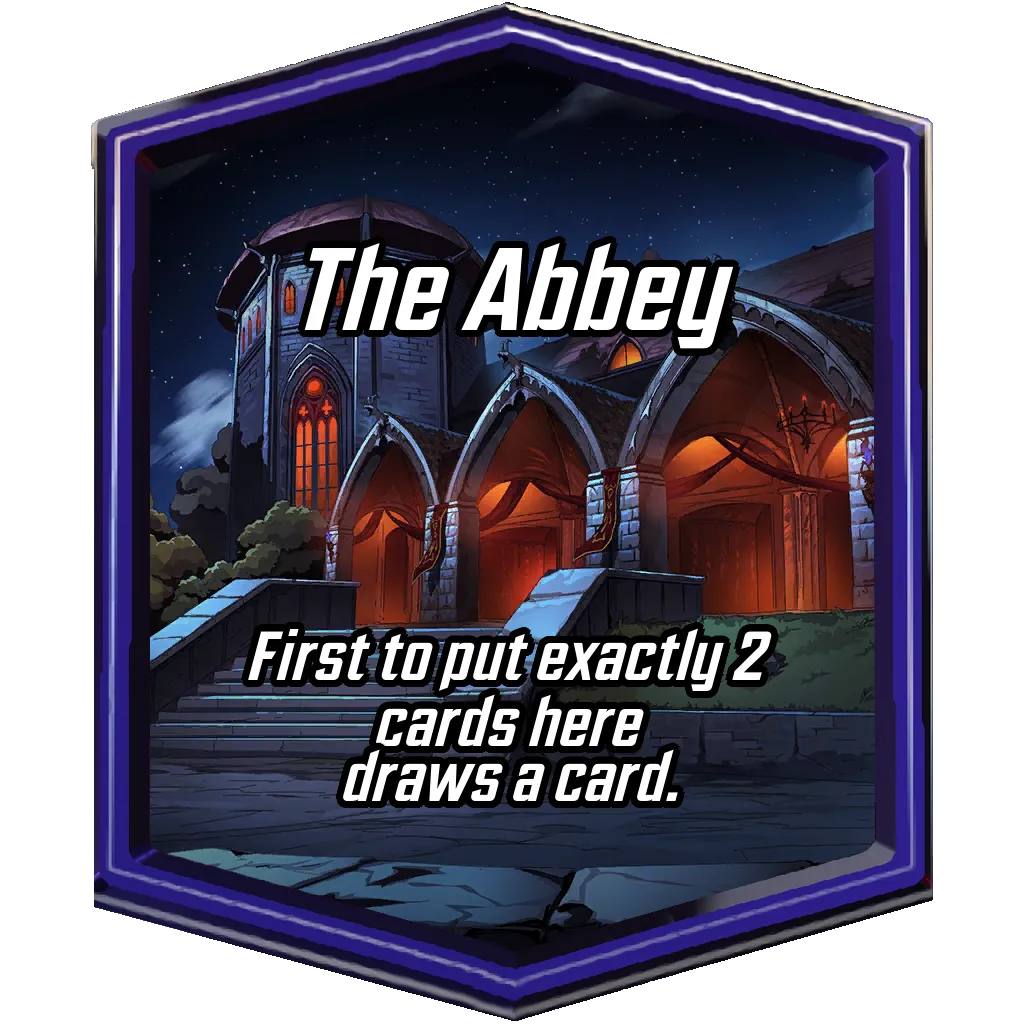 The Abbey MARVEL SNAP location art