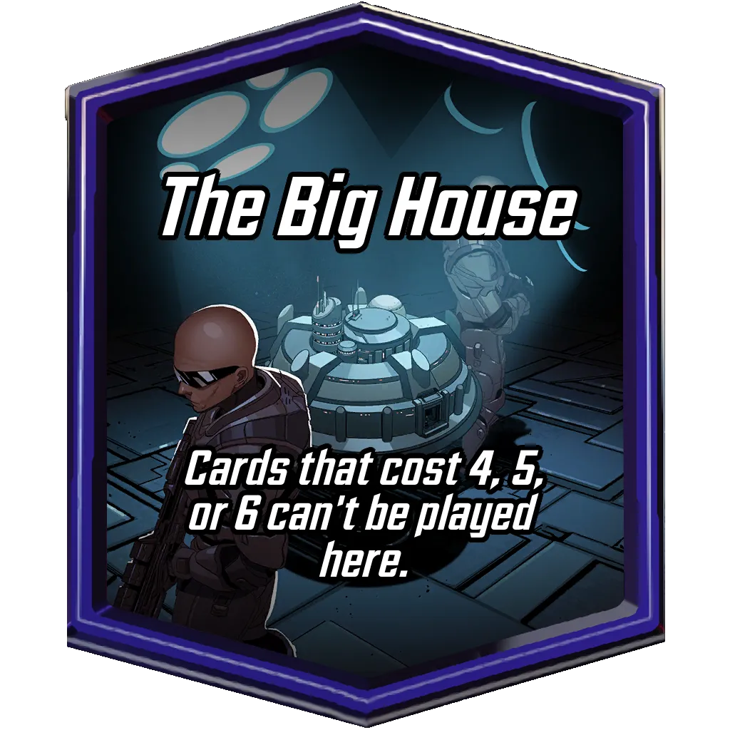 The Big House MARVEL SNAP location art