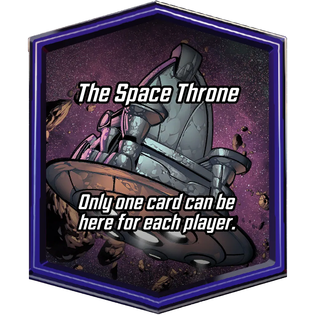 The Space Throne MARVEL SNAP location art