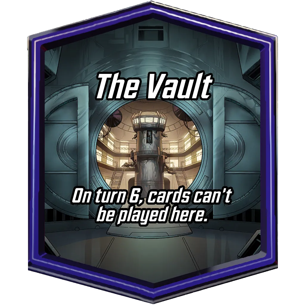 The Vault MARVEL SNAP location art