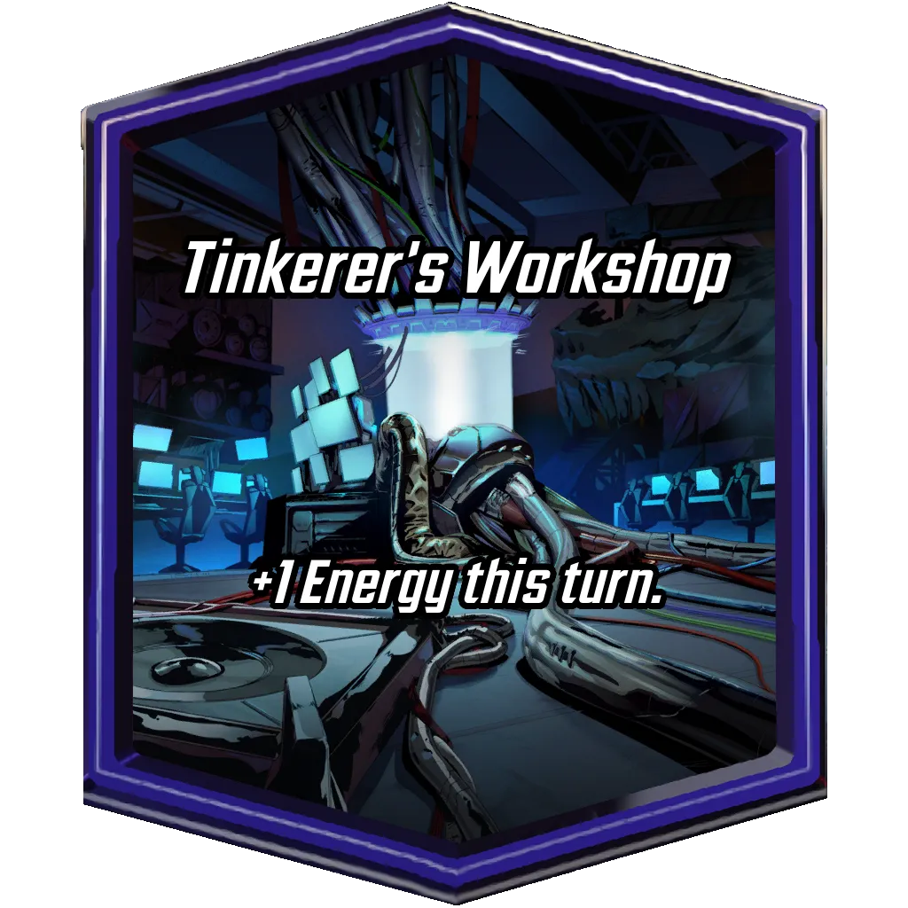 Tinkerer's Workshop MARVEL SNAP location art