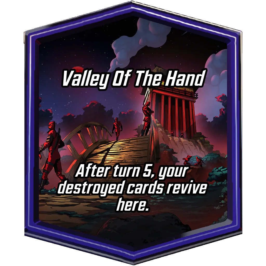 Valley Of The Hand MARVEL SNAP location art
