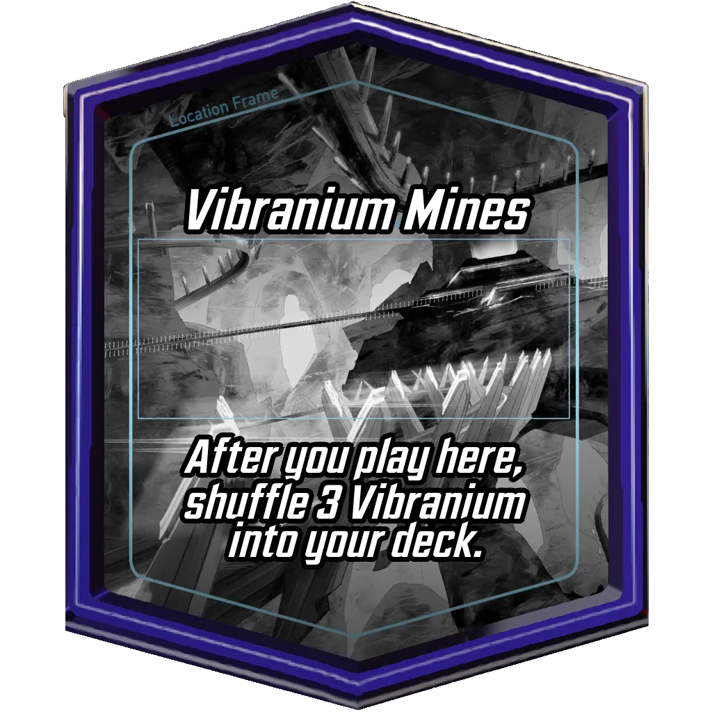 Vibranium Mines MARVEL SNAP location art