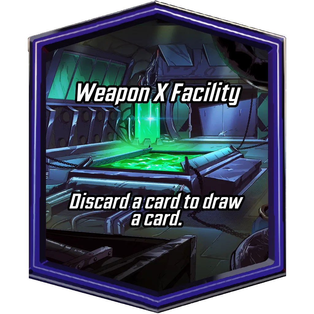 Weapon X Facility MARVEL SNAP location art