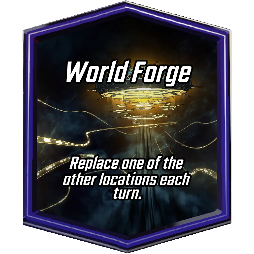 World Forge MARVEL SNAP location art