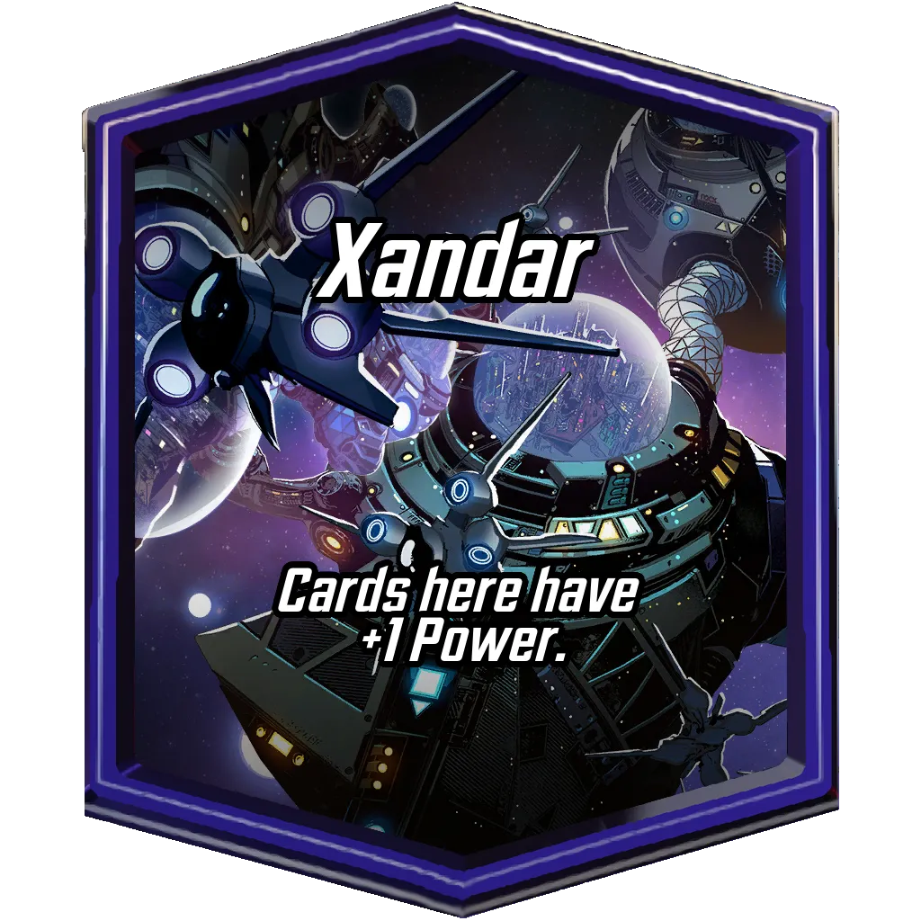 Xandar MARVEL SNAP location art
