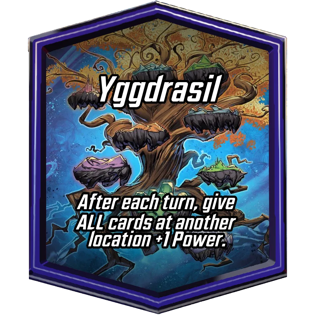 Yggdrasil MARVEL SNAP location art
